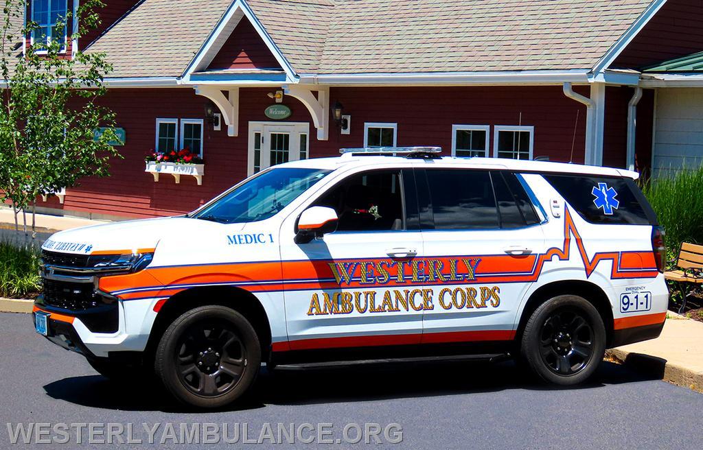              MEDIC-1
2024 Chevrolet Tahoe PPV