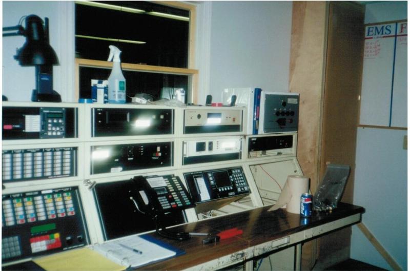 By Tuesday afternoon the dispatch console began to come together. 