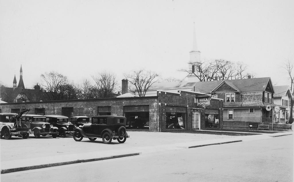 The Morrone Brothers Garage on Main Street served as the Corps first headquarters until 1958.  The Corps rented space to store the ambulances until the Payne Memorial Bldg. was completed at 25 Chestnut Street.