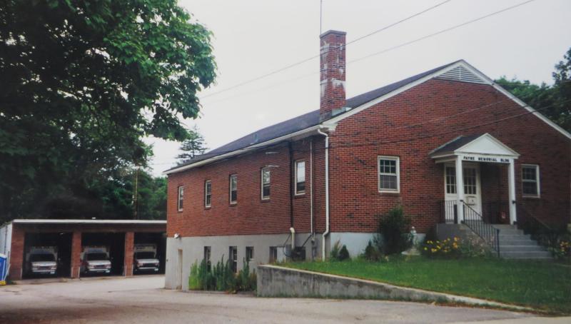 The Payne Memorial Building. Our home for almost 50 years. The building was torn down in 2008 and replaced with an elderly housing complex.