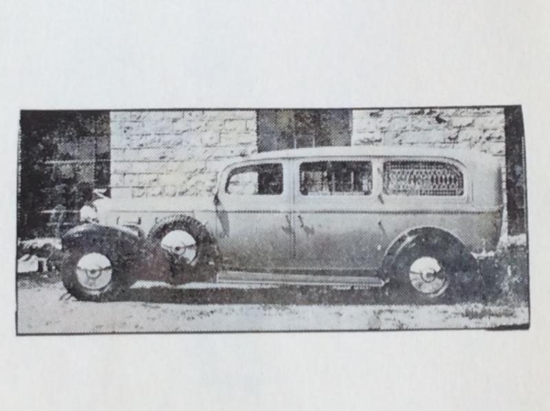 A 1936 Cadillac Ambulance.