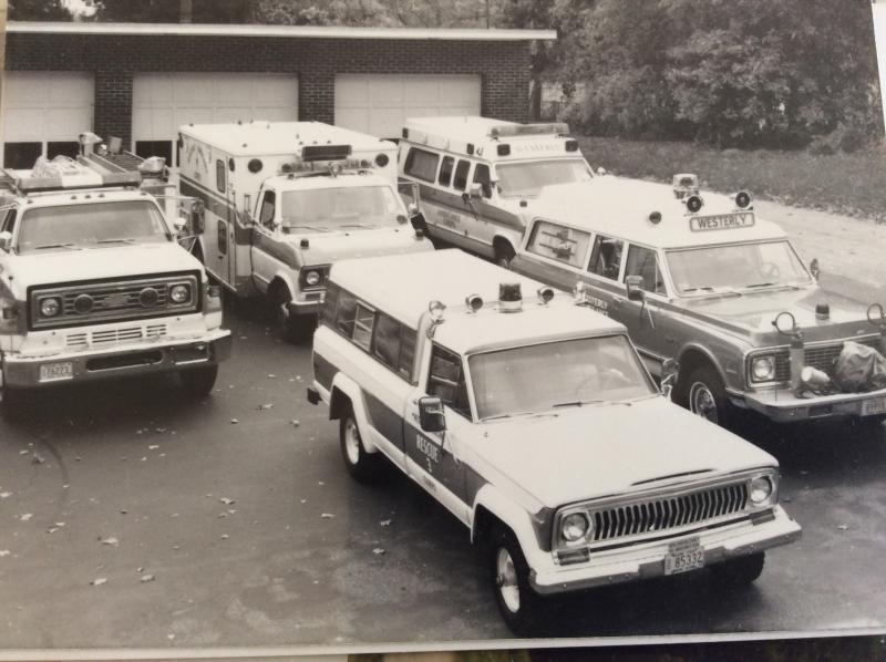 The fleet, circa 1982.