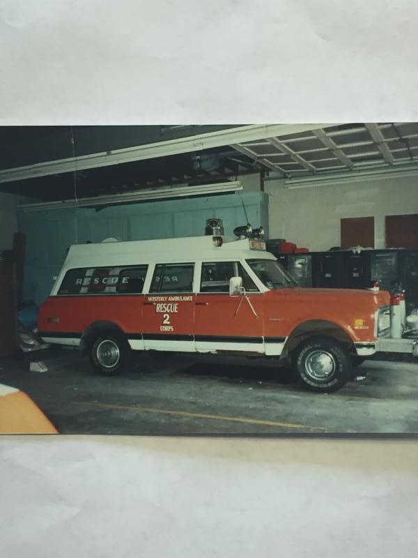 &quot;Rescue 2&quot; a 1972 Chevy Suburban.
