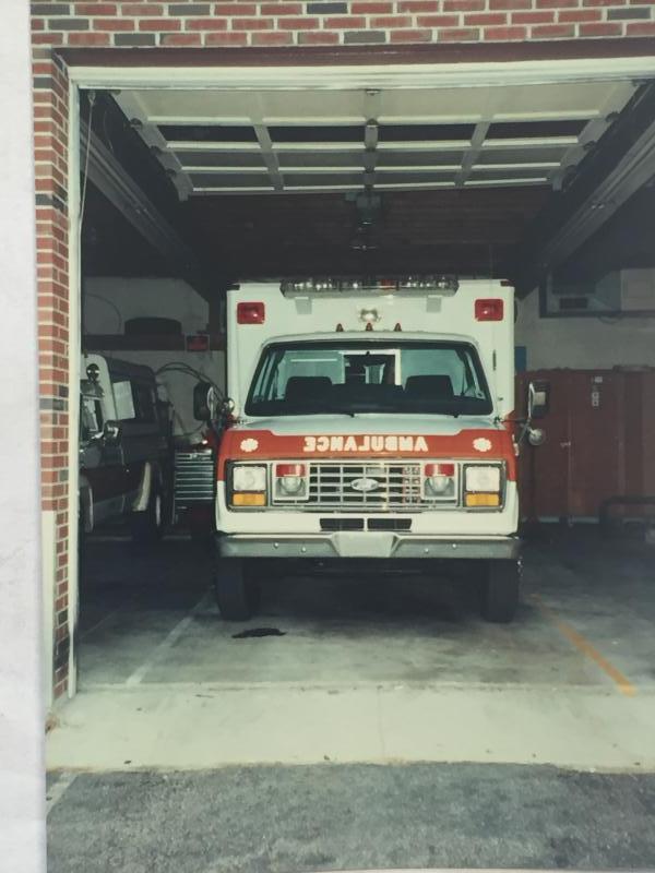 &quot;Ambulance 752&quot; a 1990 Ford Wheelcoach.